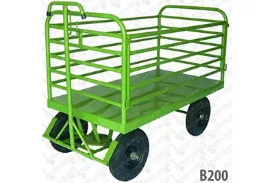 Carrinho para Transporte com Rodas Pneumáticas